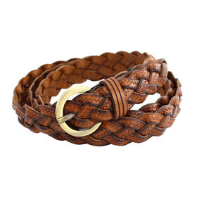 Factory Outlet Pas Cher Prix tressé en cuir véritable Femmes Ceinture En Cuir Ceintures Pour Dames