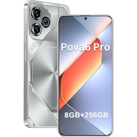 Pova6 Pro 5G Smartphone: 6,82" HD+ Touchscreen, 8GB RAM, 256GB ROM, Dual-SIM, Entsperrt mit verbesserter Netzkompatibilität