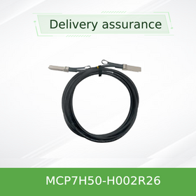 كابل DAC مقسم 200 جيجابت/ثانية متوافق مع Mellanox MCP7H50-H002R26 بالجملة، OSFP56 إلى 2xOSFP56، طاقة منخفضة، 2 متر