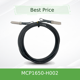 Cable de cobre de conexión directa de 200 Gb/s MCP1650-H002 de alto rendimiento al por mayor, QSFP56 a QSFP56, 2 metros, 26 AWG, compatible con Mellanox