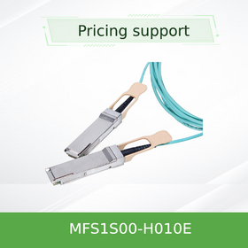 Cable Óptico Activo AOC de Centro de Datos de Alta Velocidad MFS1S00-H010E al por Mayor, 200G HDR InfiniBand, QSFP56, 10m, Cubierta LSZH