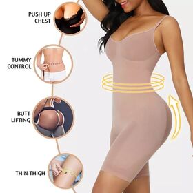 TikTok Hot Selling Snatched Waist Body Suit Grosir Kustom Slim Body Shaper Pengontrol Perut Bodysuit Shapewear Seamless untuk Wanita