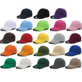 Factory direct baseball caps men women fashion sports hats solid color custom logo advertising caps