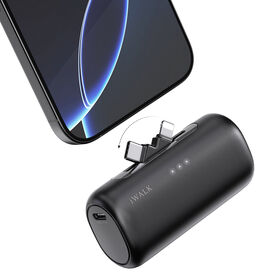 Batterie Externe Mini Portable de Luxe, Haute Qualité, 5500mAh, Multifonctionnelle, Format de Poche, Charge Rapide PD 20W
