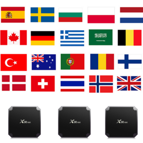 Nouvel Abonnement IPTV de 12 Mois avec Séries TV Globales pour Android Box et Smart TV, Playlist M3u avec Code d'Essai Gratuit