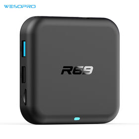Smart TV Box Android 14.0 OS RK3518 WIFI6 2GB 8GB Android TV Box Media Player Set Top Box Dual Wifi unterstützt IPTV-Abonnement