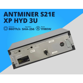 Factory Direct Liquid Cooling 3U Server Bitcoin Miner Bitmain Antminer S21e XP Hyd 3U 860TH/S for Immersion Farms