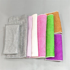 Wholesale household cleaning cloth reusable cleaning towel multifunctional