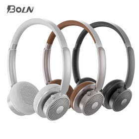 Factory wholesale price wireless earphones, ANC on-ear headphones with microphone, stereo music sports IPX4 waterproof earphones
