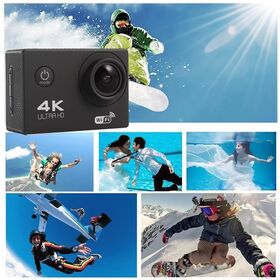 Hot Sale 4K WiFi Waterproof Sports Camera HD 1080p Wide Angle Camera Cycling Travel Recording Portable Camera