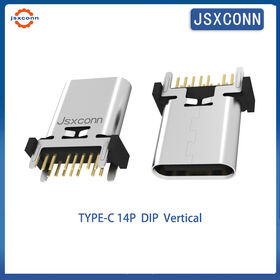 Venda Direta da Fábrica Conector USB Tipo C de 14 Pinos, Carregador Android, Plugue Universal para Carro, Oferta Atacado