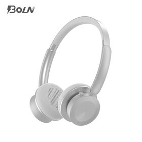 BOLN H20 Stylish Wireless BT Headphones with 75-Hour Playtime, AI Noise Cancellation, and Optimal Stereo Sound