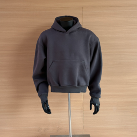 Wholesale Unisex Custom Heavyweight Street Wear Pullover Hoodie High Quality Cotton Oversized Blank Sweatshirts for Men Hoodie