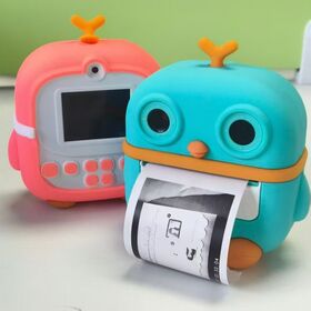 Upgraded Instant Print Camera for Kids - Dual Lens Selfie, 1080P HD Video, OTG Portable Digital Camera Gift for Girls & Boys