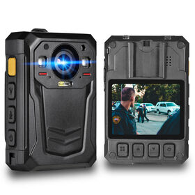 High-Resolution 1512P Body Camera with GPS GLONASS, 32GB Storage, USB Data Transfer for Law Enforcement Agencies,4G Live Streaming