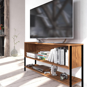 Wholesale high quality particleboard TV Stand wood Large storage tv stand concise wooden tv stand tv modern stand for family use