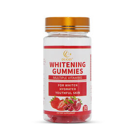 Duozi Haut Hydratisierungs- & Aufhellungs-Ergänzungsmittel Vitamine für einen strahlenden, leuchtenden Teint Unterstützung Whitening Gummies mit Multivitamin