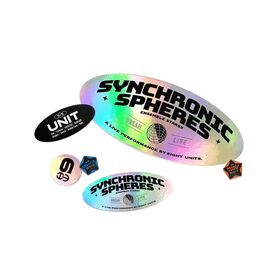 SDM Security Labels SVAG 10mm Round Hologram Tamper Evident Stickers – 100 Pack