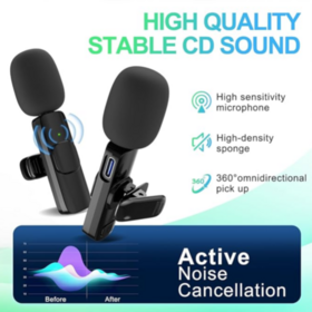 Wholesale Mini K9 Wireless Microphone, Lavalier Microphone for Video Recording, for Tiktok YouTube Vlog