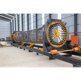 Máquina de solda de gaiola de vergalhão de aço CNC LYGH-2000, diâmetro da estaca da gaiola de aço 600~2000 mm, potência do equipamento 23 KW