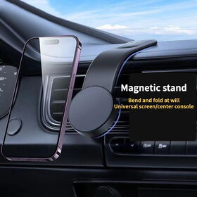 Hottest Flexible Bendable Car Phone Mount 360 Rotation Magnetic Phone Holder for Car Center Console Dashboard magnetic car holder