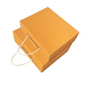 Boîtes Cadeaux Plates Magnétiques Rigides Pliables en Carton avec Poignée Ruban, Gaufrage et Pelliculage Mat pour Emballage de Grandes Boîtes à Chaussures