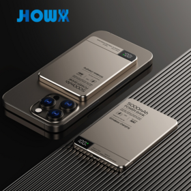 New Portable Strong Magnetic wireless power bank chargers 5000mAh 10000mAh Powerbank with Type-C PD20W