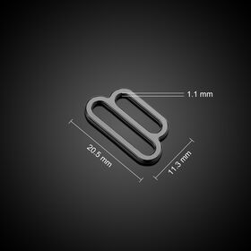 High-Quality Zinc Alloy Bikini 8 Shape Buckle with Custom Colors and Sizes