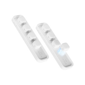 Organisateur de Câbles en Silicone avec Aimant, Clips Magnétiques pour Câbles de Charge, Enrouleur de Câbles Réutilisables pour Écouteurs