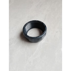 Bague en plastique avec filetage pour tuyau, tube