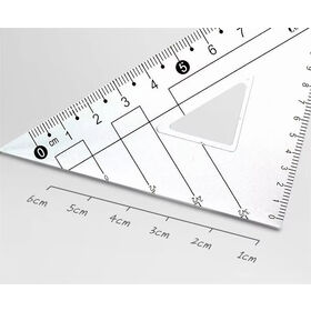 Disney Student Set Ruler 4-Piece Ruler Set Rounded Edges Design | Singapore - View #13