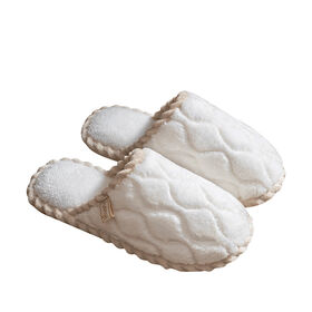 Whosales price cute bedroom slippers personalized men's slippers embroidered slippers indoor slippers men winter slipper boots