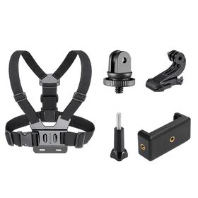 Mobile Phone Chest Strap Mount GoPro Harness Holder for Action Cameras