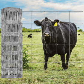 4ft 5ft 6ft 8ft Height Pasture Fence Goat Farming Woven Cattle Fence for Goat Cow and Sheep