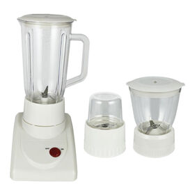 Mélangeur Électrique 3 en 1 T1 de Qualité Supérieure 1.0L avec Bol Épais et 4 Vitesses pour Aliments