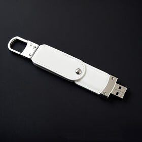 256GB USB-Stick Leder mit Metall-Schlüsselanhänger 64GB 32GB 16GB Business USB-Speicher Disk 128GB USB-Stick Memory Stick
