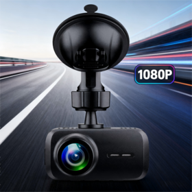 Mini Dashcam Bon Marché avec Enregistrement 1080P, Caméra de Voiture de Haute Qualité avec G-sensor, Moniteur de Stationnement pour Toutes les Voitures