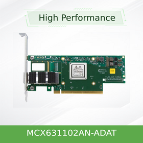 بطاقة شبكة مزدوجة المنفذ عالية الأداء 25G SFP28، محول إيثرنت NVIDIA ConnectX-6 Lx PCIe 4.0 للخادم والتخزين