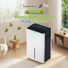 GREENFLY JJPRO 2025 Hot selling 3-color Humdity Indicator 6L Home use Elegant color New design dehumidifier with Factory Price