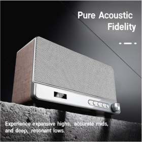 E07 Portable Wireless Speaker with Enhanced Bass | 30W HD Stereo Sound, Bluetooth 5.4, LCD Display, and Multi-Mode Playback