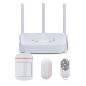 Preço de fábrica NVR Alarme Combo WIFI/4G GSM Sistema De Alarme De Segurança Em Casa Sistema Anti-roubo Proteção