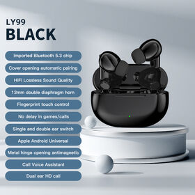 Auriculares inalámbricos Bluetooth TWS Manos Libres con Estuche de Carga Ligero