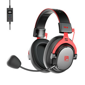 Headset Bluetooth Nirkabel Grosir JINDUN H3 dengan Mikrofon, Penerima Kabel Kabel untuk Musik PC