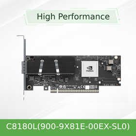 Nova Placa PCI Mellanox C8180L Original de 400 Gb/s InfiniBand para Servidor Resfriado por Parceiro de IA e HPC