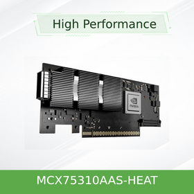Tarjeta de Red Mellanox MCX75310AAS-HEAT ConnectX-7 de Doble Puerto OSFP PCIe 5.0 al por Mayor para Computación de Almacenamiento en la Nube