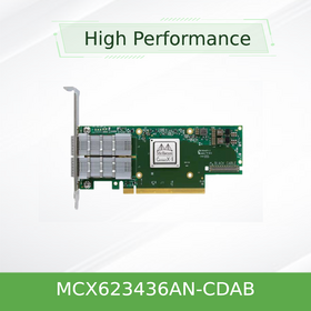 Tarjeta de Red Mellanox ConnectX-6 MCX623436AN-CDAB de Doble Puerto 25GbE PCIe de Alto Rendimiento con Descarga de Hardware para Seguridad en la Nube
