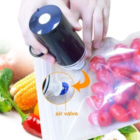 Portable handheld vacuum sealer with USB chargeable Cordless vacuum machine