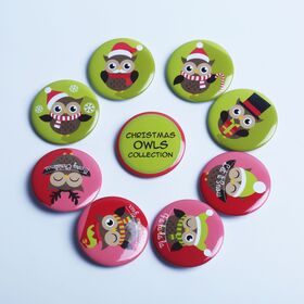 Wholesale Custom Printed Tinplate Badges with Safety Pin Round Metal Advertising Badge Button Pins for Promotional Giveaways
