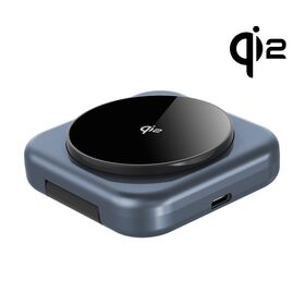 Produk Harga Terbaik tiba Qi2 matras travel aluminium mewah pengisi daya nirkabel lipat tiga dalam satu, pengisi daya nirkabel Qi2 nyaman