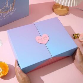 Boîte Cadeau Pliante Magnétique en Carton Rigide Grand Format Noir Mat pour Emballage de Vêtements, Boîte Cadeau pour Robe de Mariée